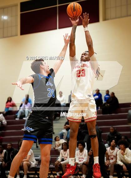 Thumbnail 2 in South Pointe vs James F. Byrnes (Cayce Roundball Classic) photogallery.