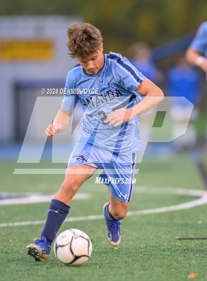 Thumbnail 2 in Gananda Central vs Alfred-Almond (NYSPSAA Section V Class C First Round) photogallery.