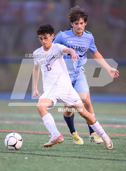 Thumbnail 2 in Gananda Central vs Alfred-Almond (NYSPSAA Section V Class C First Round) photogallery.