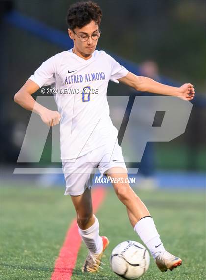 Thumbnail 3 in Gananda Central vs Alfred-Almond (NYSPSAA Section V Class C First Round) photogallery.