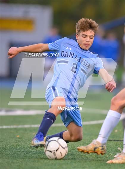 Thumbnail 3 in Gananda Central vs Alfred-Almond (NYSPSAA Section V Class C First Round) photogallery.