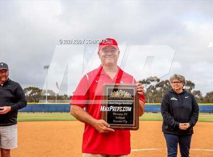 Thumbnail 2 in Santa Fe Christian vs. Coastal Academy (CIF SDS Division 4 Championship) photogallery.