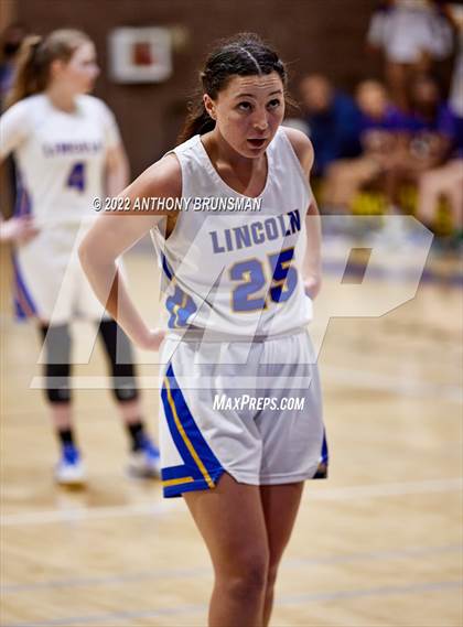 Thumbnail 1 in Oakland Tech @ Lincoln (CIF D3 NorCal Regional Final) photogallery.