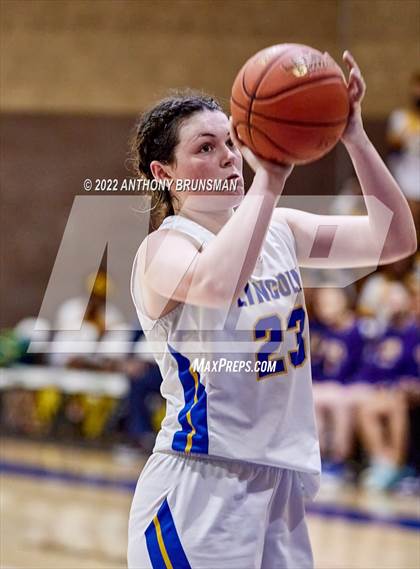 Thumbnail 3 in Oakland Tech @ Lincoln (CIF D3 NorCal Regional Final) photogallery.