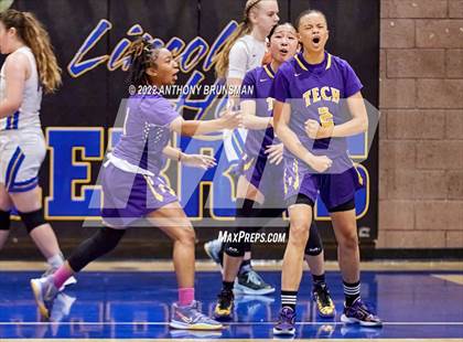 Thumbnail 1 in Oakland Tech @ Lincoln (CIF D3 NorCal Regional Final) photogallery.