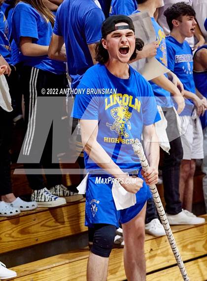 Thumbnail 3 in Oakland Tech @ Lincoln (CIF D3 NorCal Regional Final) photogallery.