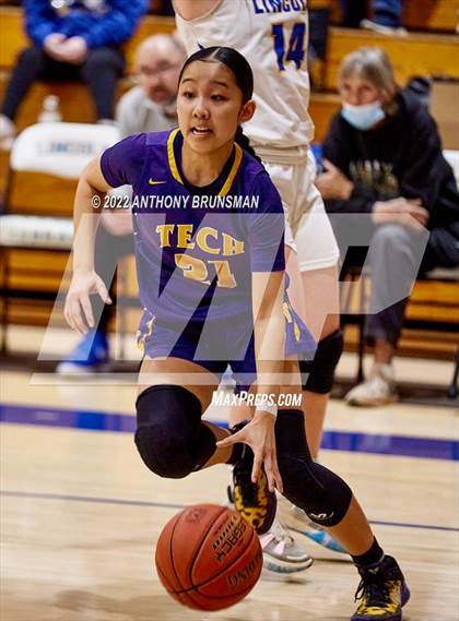 Thumbnail 1 in Oakland Tech @ Lincoln (CIF D3 NorCal Regional Final) photogallery.