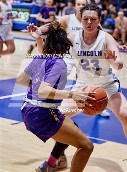 Thumbnail 1 in Oakland Tech @ Lincoln (CIF D3 NorCal Regional Final) photogallery.