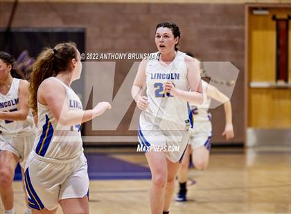 Thumbnail 1 in Oakland Tech @ Lincoln (CIF D3 NorCal Regional Final) photogallery.