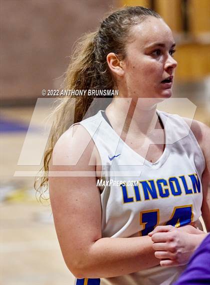Thumbnail 1 in Oakland Tech @ Lincoln (CIF D3 NorCal Regional Final) photogallery.