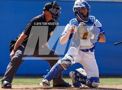 Thumbnail 3 in Fillmore vs Trinity Classical Academy (CIF-SS D7 Final) photogallery.