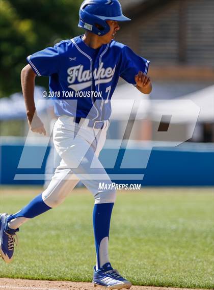 Thumbnail 3 in Fillmore vs Trinity Classical Academy (CIF-SS D7 Final) photogallery.
