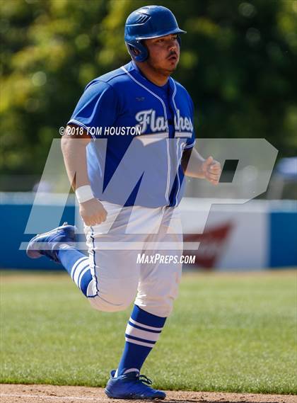 Thumbnail 1 in Fillmore vs Trinity Classical Academy (CIF-SS D7 Final) photogallery.