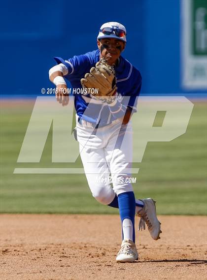 Thumbnail 3 in Fillmore vs Trinity Classical Academy (CIF-SS D7 Final) photogallery.