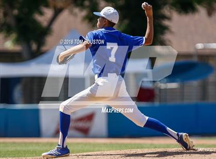 Thumbnail 2 in Fillmore vs Trinity Classical Academy (CIF-SS D7 Final) photogallery.