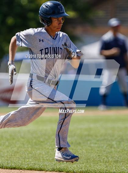 Thumbnail 3 in Fillmore vs Trinity Classical Academy (CIF-SS D7 Final) photogallery.