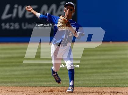Thumbnail 2 in Fillmore vs Trinity Classical Academy (CIF-SS D7 Final) photogallery.