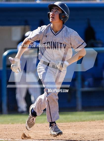 Thumbnail 2 in Fillmore vs Trinity Classical Academy (CIF-SS D7 Final) photogallery.