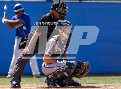 Thumbnail 3 in Fillmore vs Trinity Classical Academy (CIF-SS D7 Final) photogallery.