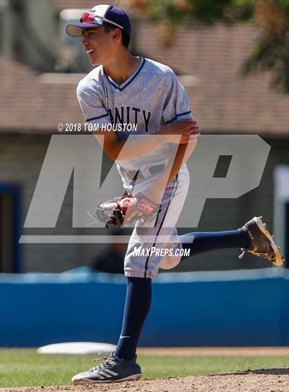 Thumbnail 2 in Fillmore vs Trinity Classical Academy (CIF-SS D7 Final) photogallery.