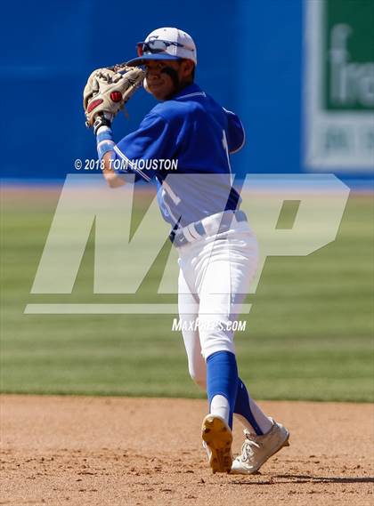 Thumbnail 3 in Fillmore vs Trinity Classical Academy (CIF-SS D7 Final) photogallery.