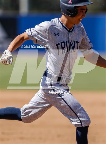 Thumbnail 2 in Fillmore vs Trinity Classical Academy (CIF-SS D7 Final) photogallery.