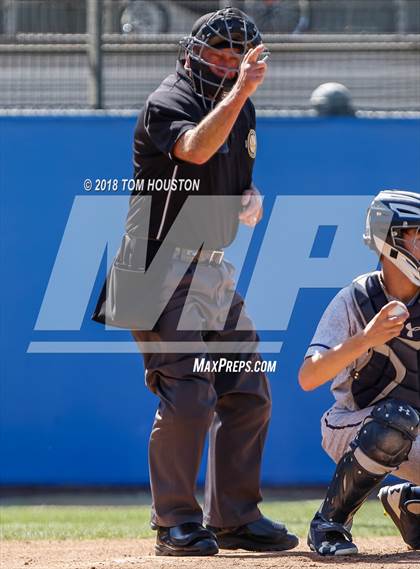 Thumbnail 1 in Fillmore vs Trinity Classical Academy (CIF-SS D7 Final) photogallery.
