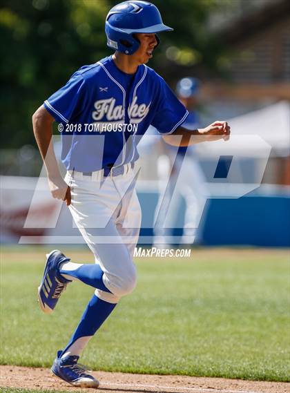 Thumbnail 2 in Fillmore vs Trinity Classical Academy (CIF-SS D7 Final) photogallery.