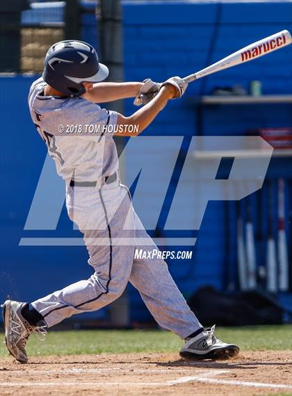 Thumbnail 3 in Fillmore vs Trinity Classical Academy (CIF-SS D7 Final) photogallery.