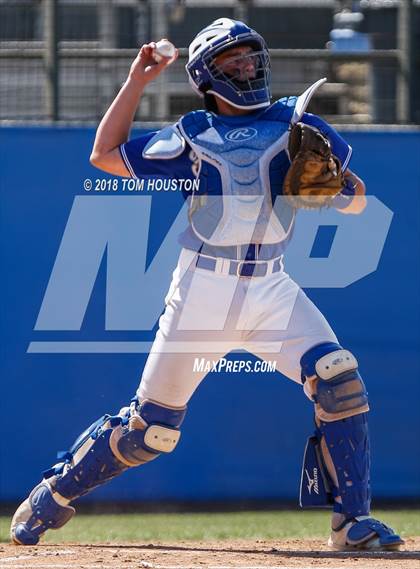 Thumbnail 2 in Fillmore vs Trinity Classical Academy (CIF-SS D7 Final) photogallery.