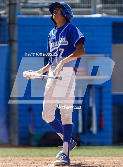 Thumbnail 3 in Fillmore vs Trinity Classical Academy (CIF-SS D7 Final) photogallery.