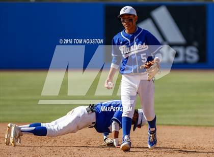 Thumbnail 2 in Fillmore vs Trinity Classical Academy (CIF-SS D7 Final) photogallery.