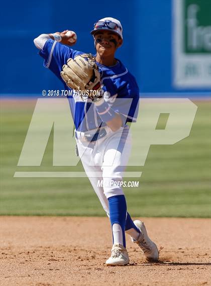 Thumbnail 2 in Fillmore vs Trinity Classical Academy (CIF-SS D7 Final) photogallery.