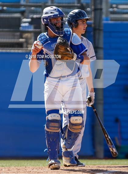 Thumbnail 1 in Fillmore vs Trinity Classical Academy (CIF-SS D7 Final) photogallery.
