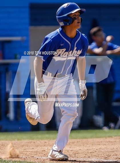 Thumbnail 2 in Fillmore vs Trinity Classical Academy (CIF-SS D7 Final) photogallery.