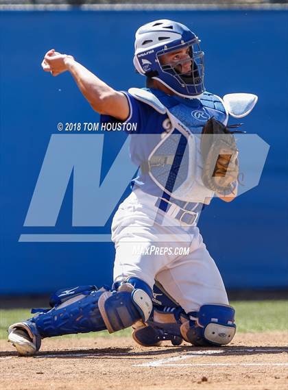 Thumbnail 1 in Fillmore vs Trinity Classical Academy (CIF-SS D7 Final) photogallery.