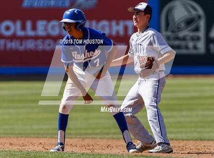 Thumbnail 3 in Fillmore vs Trinity Classical Academy (CIF-SS D7 Final) photogallery.