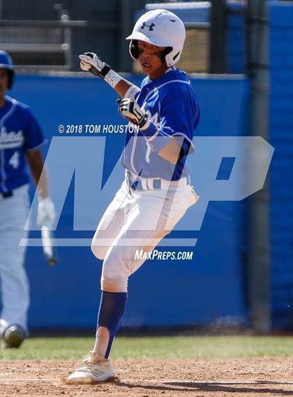 Thumbnail 3 in Fillmore vs Trinity Classical Academy (CIF-SS D7 Final) photogallery.