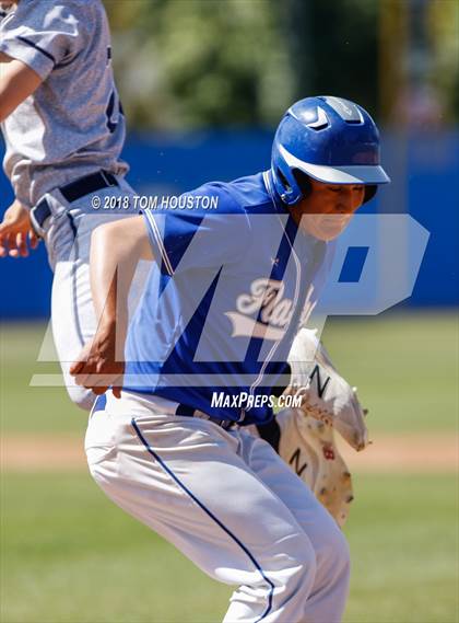 Thumbnail 1 in Fillmore vs Trinity Classical Academy (CIF-SS D7 Final) photogallery.