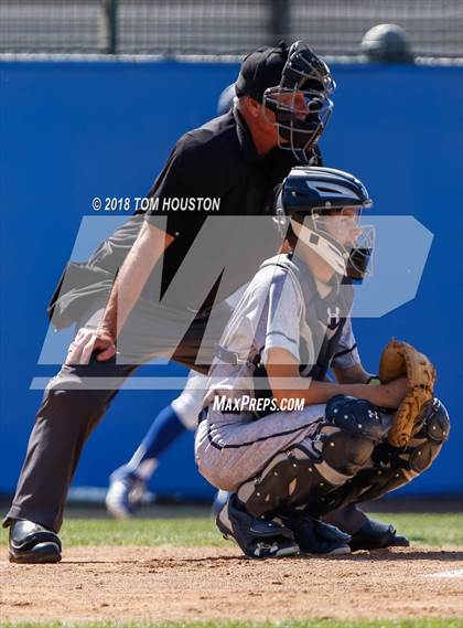 Thumbnail 2 in Fillmore vs Trinity Classical Academy (CIF-SS D7 Final) photogallery.