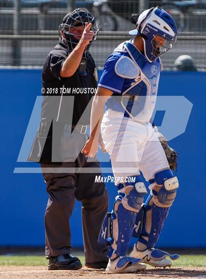 Thumbnail 1 in Fillmore vs Trinity Classical Academy (CIF-SS D7 Final) photogallery.