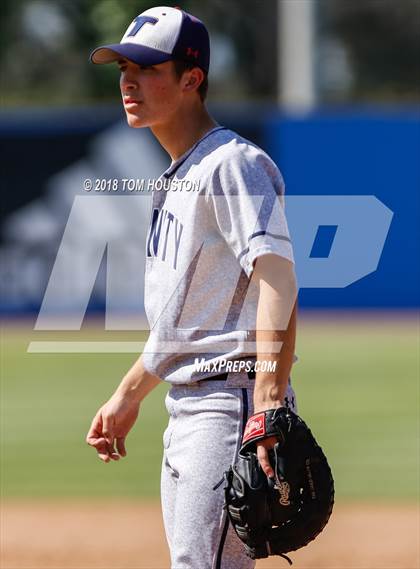 Thumbnail 3 in Fillmore vs Trinity Classical Academy (CIF-SS D7 Final) photogallery.