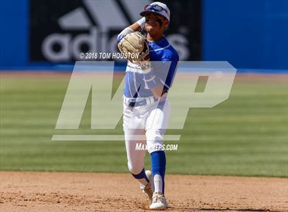 Thumbnail 3 in Fillmore vs Trinity Classical Academy (CIF-SS D7 Final) photogallery.