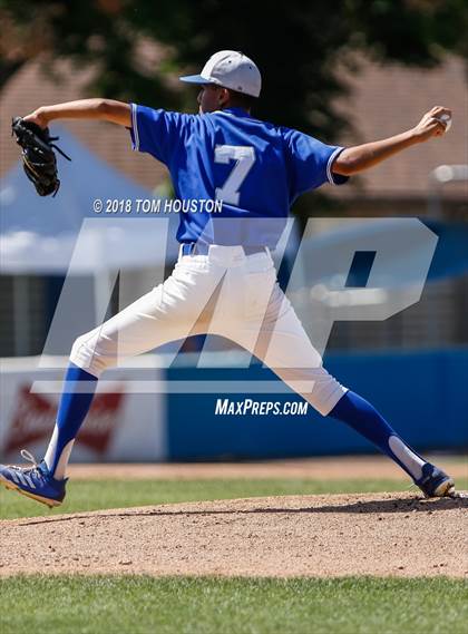 Thumbnail 1 in Fillmore vs Trinity Classical Academy (CIF-SS D7 Final) photogallery.