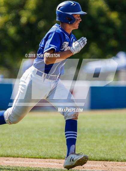 Thumbnail 3 in Fillmore vs Trinity Classical Academy (CIF-SS D7 Final) photogallery.
