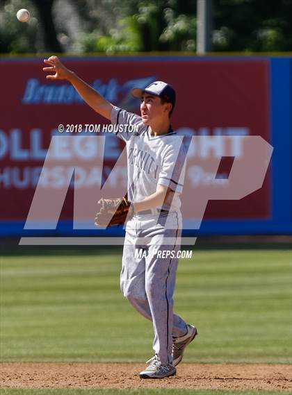 Thumbnail 2 in Fillmore vs Trinity Classical Academy (CIF-SS D7 Final) photogallery.