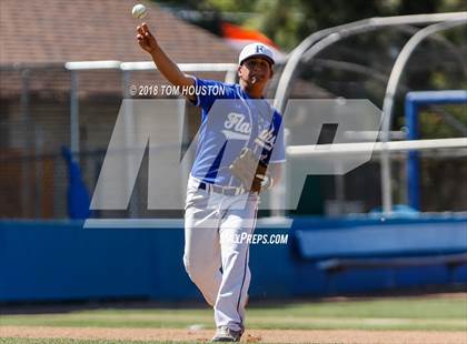 Thumbnail 2 in Fillmore vs Trinity Classical Academy (CIF-SS D7 Final) photogallery.