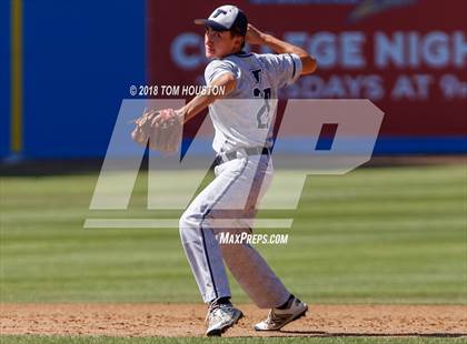 Thumbnail 2 in Fillmore vs Trinity Classical Academy (CIF-SS D7 Final) photogallery.