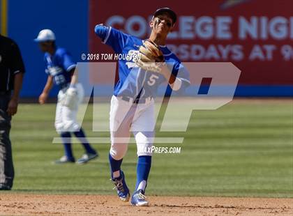 Thumbnail 2 in Fillmore vs Trinity Classical Academy (CIF-SS D7 Final) photogallery.