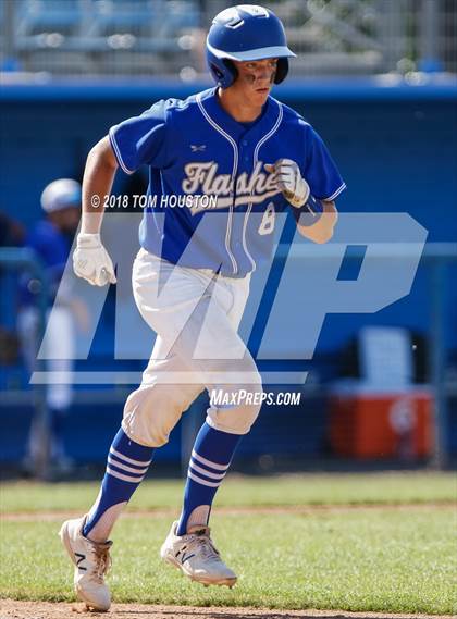 Thumbnail 3 in Fillmore vs Trinity Classical Academy (CIF-SS D7 Final) photogallery.